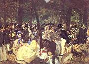 Music in the Tuileries Edouard Manet